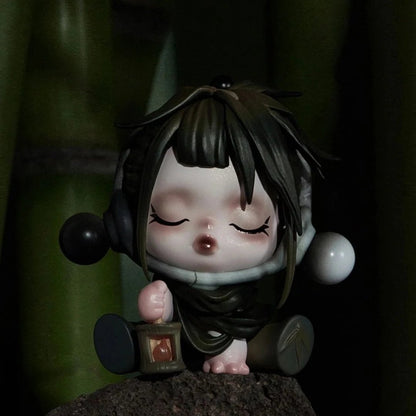 SKULLPANDA - The Ink Plum Blossom Series - kosbling-ip-skullpanda