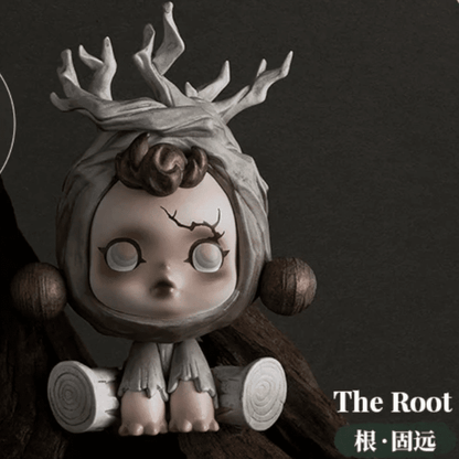 SKULLPANDA - The Ink Plum Blossom Series - kosbling-ip-skullpanda