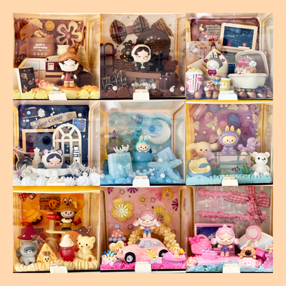 Small Storage Drawer with Cream Glue Doll Diy - Kosbling Handmade Blind Bag - kosbling-ready-to-ship