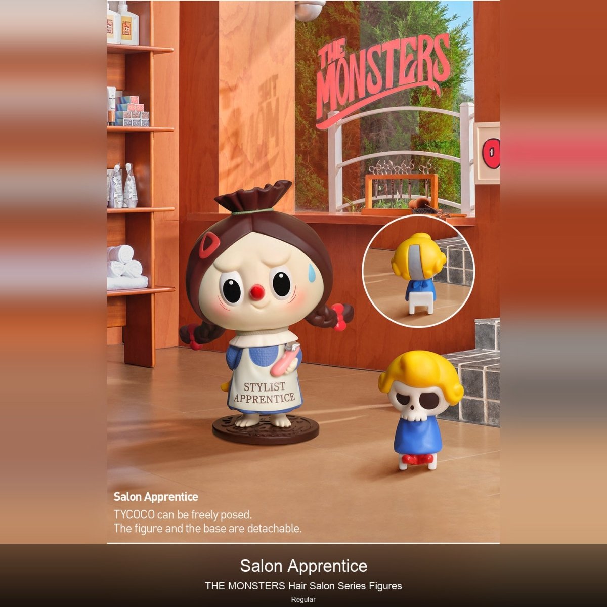 The Labubu Monsters-Hair Salon Series Figures - kosbling-ip-labubu