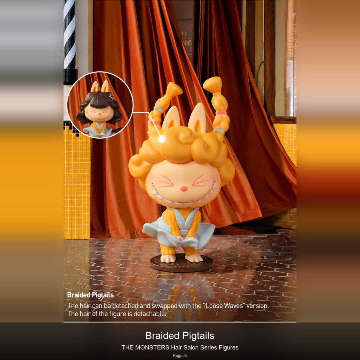 The Labubu Monsters-Hair Salon Series Figures - kosbling-ip-labubu