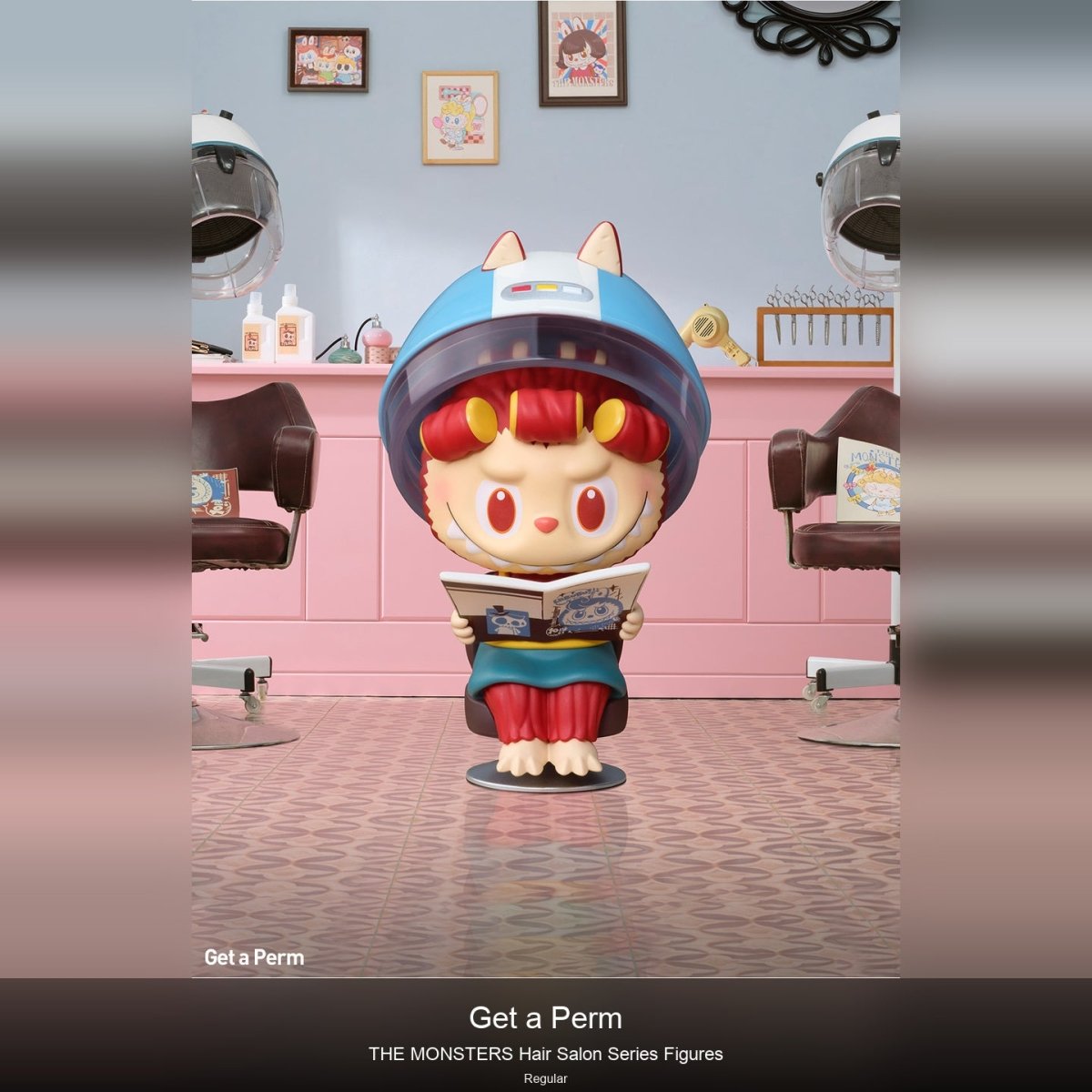 The Labubu Monsters-Hair Salon Series Figures - kosbling-ip-labubu