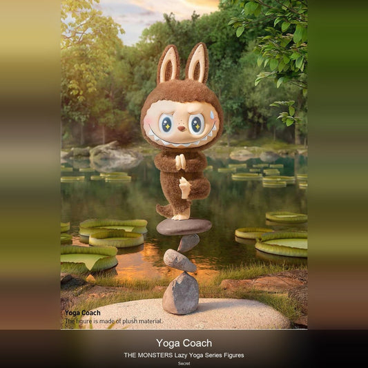 The Labubu Monsters-Lazy Yoga Series Figures - kosbling-ip-labubu