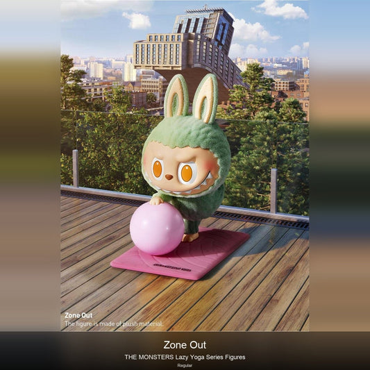 The Labubu Monsters-Lazy Yoga Series Figures - kosbling-ip-labubu