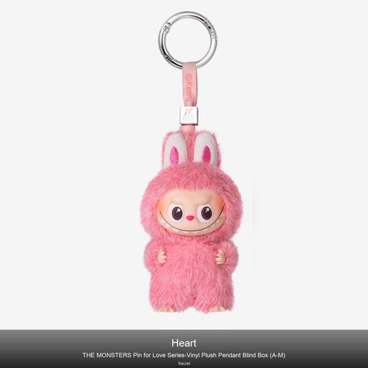 The Labubu Monsters-Pin for Love Series-Vinyl Plush Pendant Blind Box (A-M) - kosbling-ip-labubu