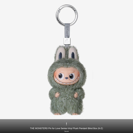 The Labubu Monsters-Pin for Love Series-Vinyl Plush Pendant Blind Box (N-Z) - kosbling-ip-labubu