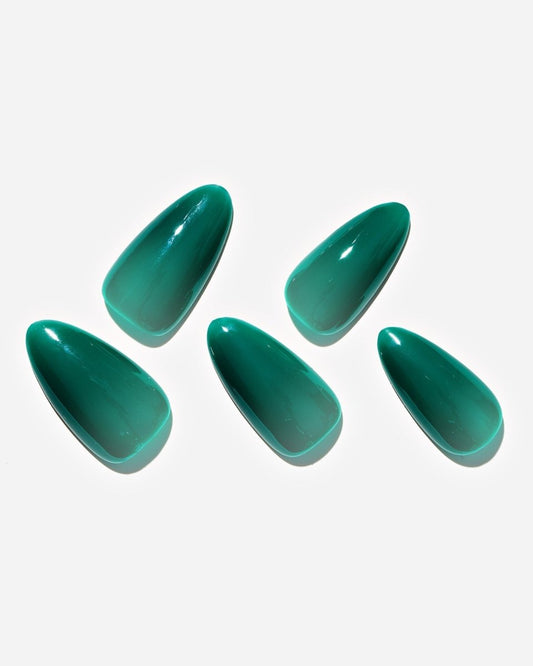 Thermo / Sea Green — Handmade Nails - kosbling-kb-design-reference