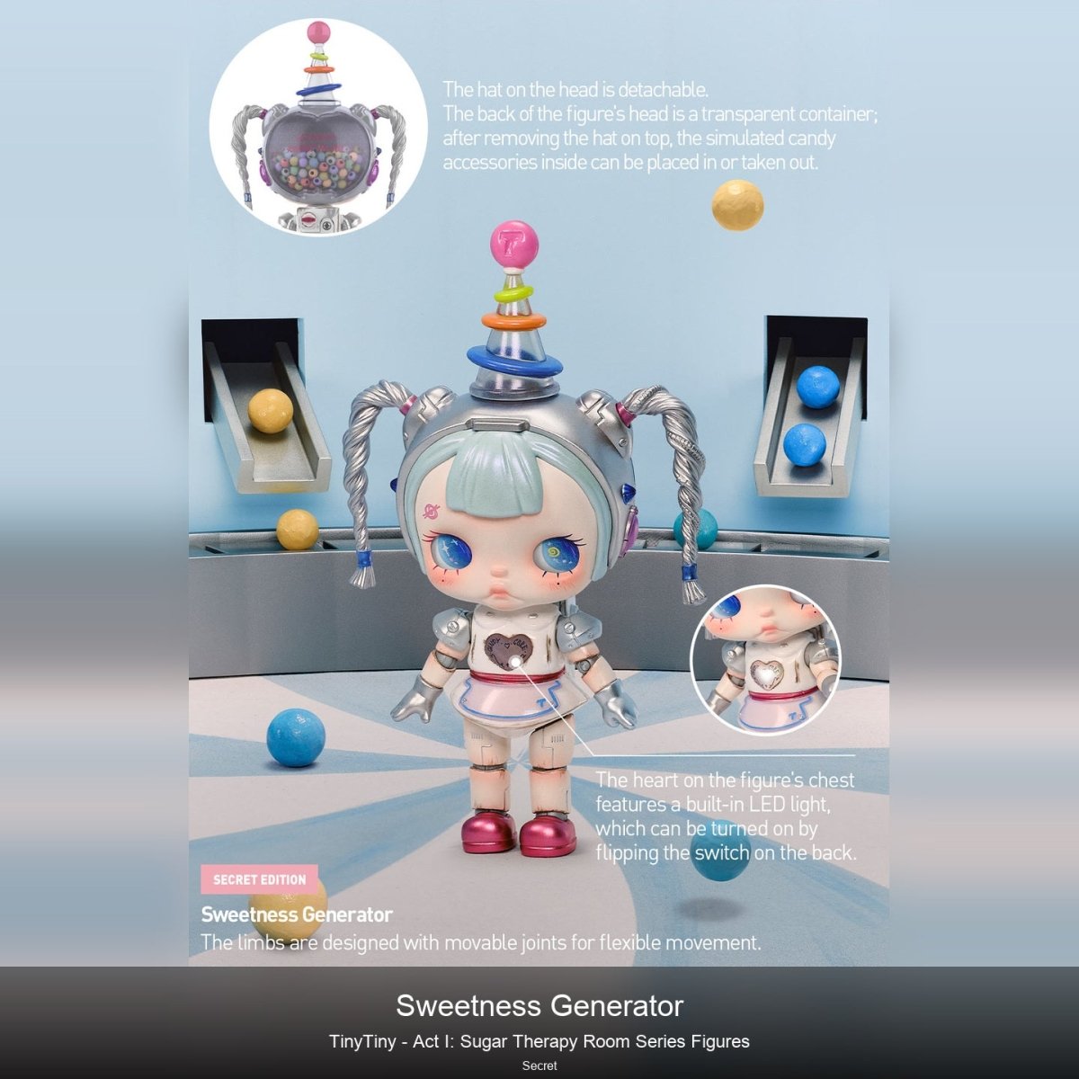 Tiny Tiny-Act I: Sugar Therapy Room Series Figures - kosbling-ip-tinytiny