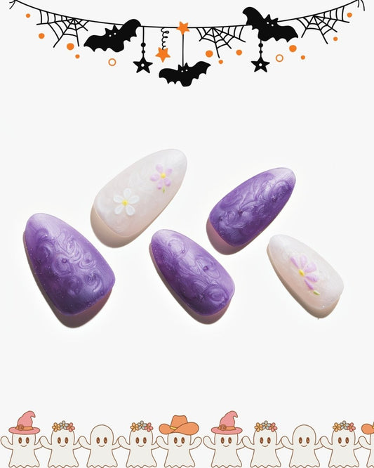 Twilight Texture — Handmade Nails - kosbling-kb-design-reference