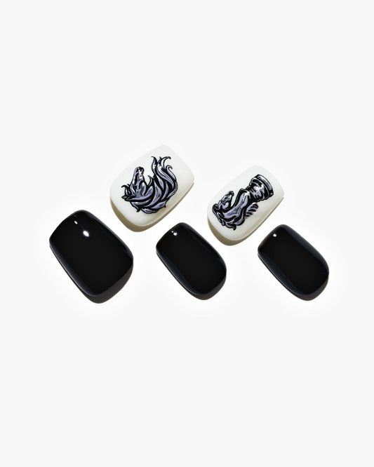Wild Gallop — Handmade Nails - kosbling-kb-design-reference