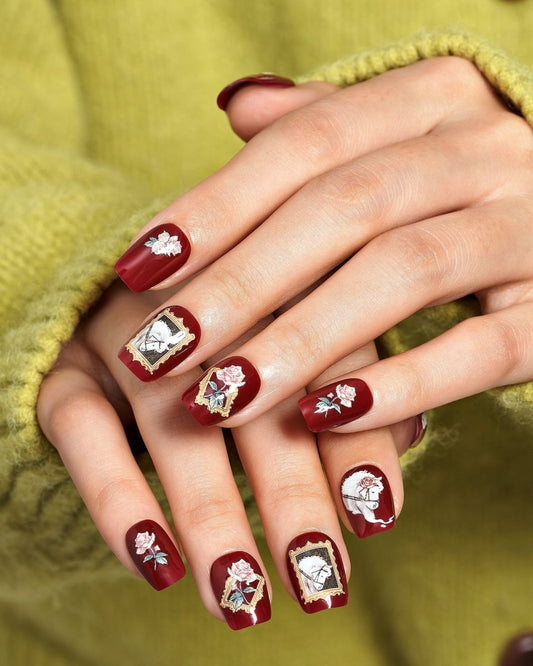 Wild Gleam — Handmade Nails - kosbling-kb-design-reference