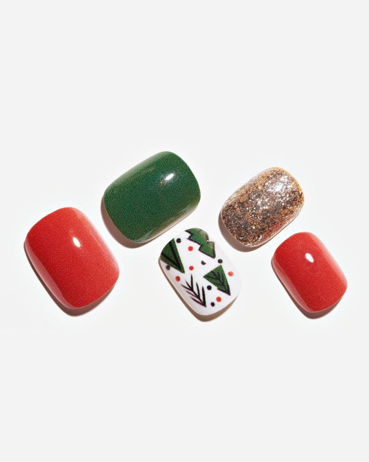 Xmas Bliss — Handmade Nails - kosbling-kb-design-reference